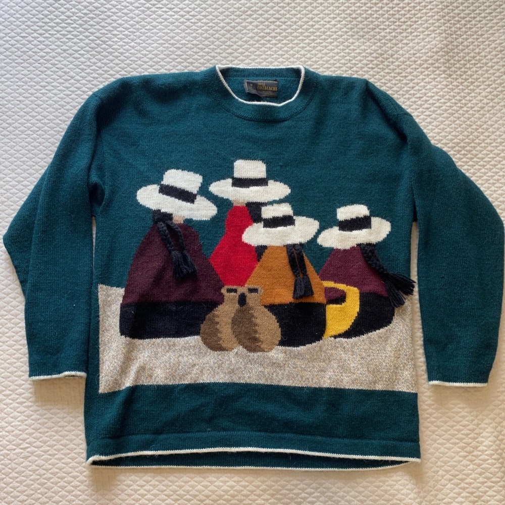 Jose Cotacachi 100% Alpaca Sweater